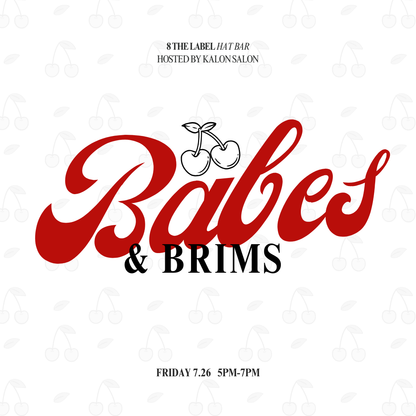 Babes & Brims Hat Bar at Kalon Salon